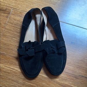 Black Suede Loafers